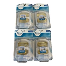 Febreze Refresh Linen & Sky Air Freshener Set & Refresh 4 Packs 8 Refills New