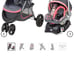 Stroller carseat ans base