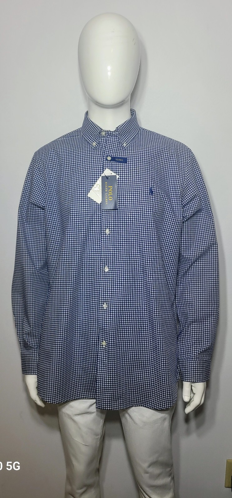 Ralph Lauren polo, long sleeve button down.