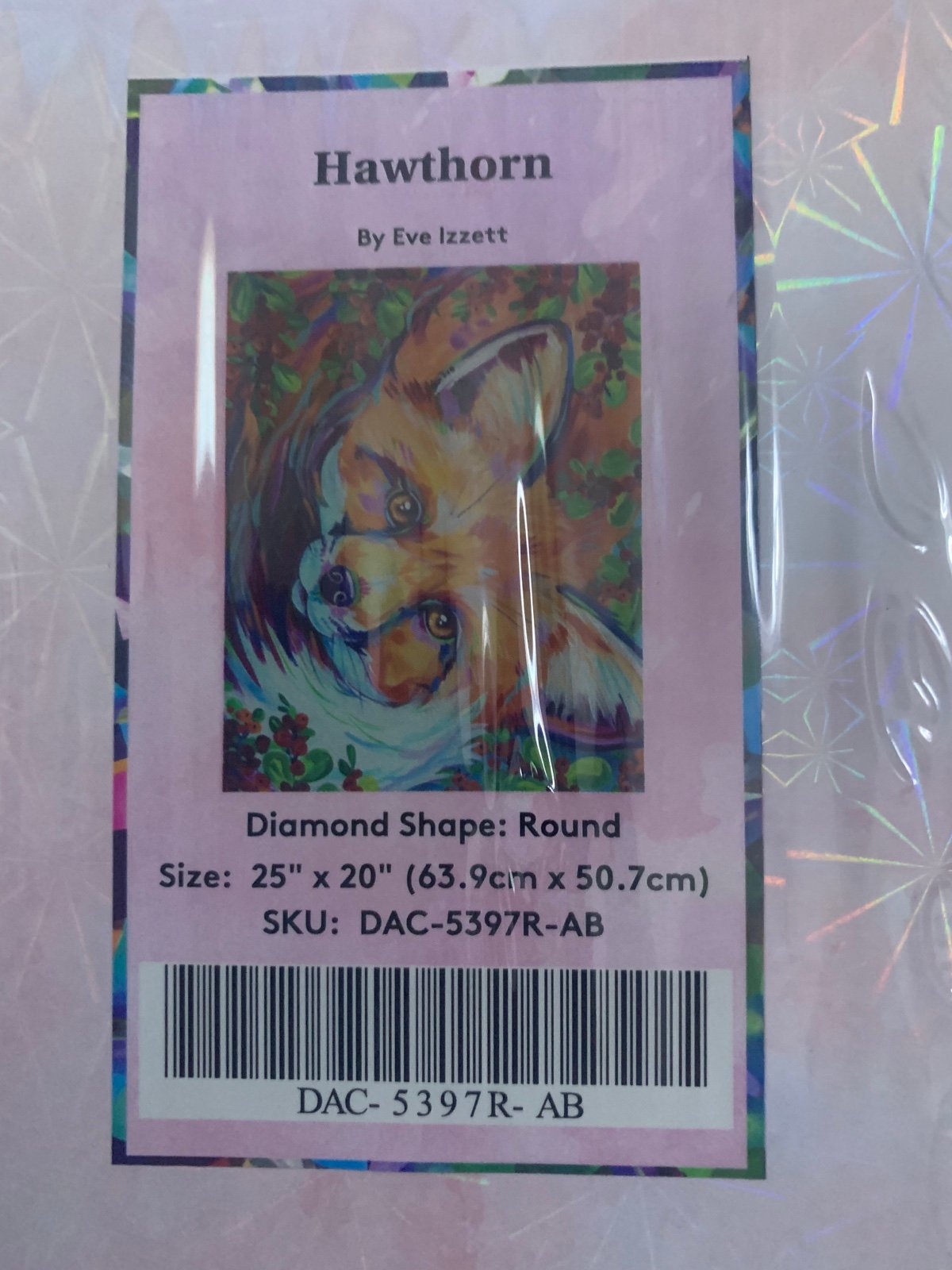 Diamond art club/Hawthorn by Eve Izzett.  Still Sealed