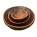 Kenyan Vintage Wooden Hand Carved Painted Large Bowl Set