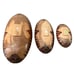 Kenyan Vintage Wooden Hand Carved Painted Large Bowl Set