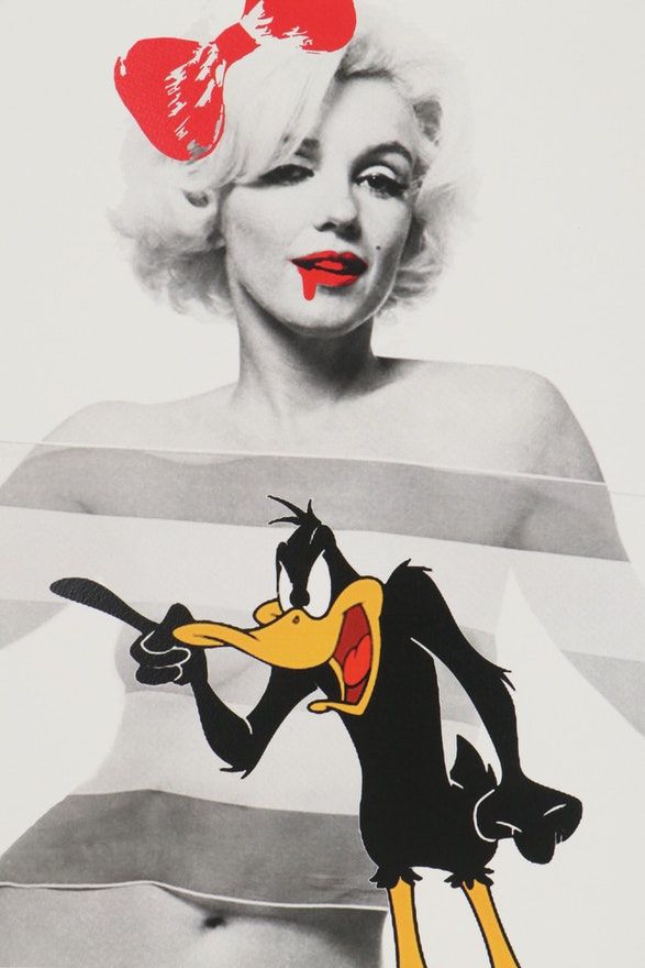 Death NYC Pop Art Graphic Print Monro Duck R, 2019