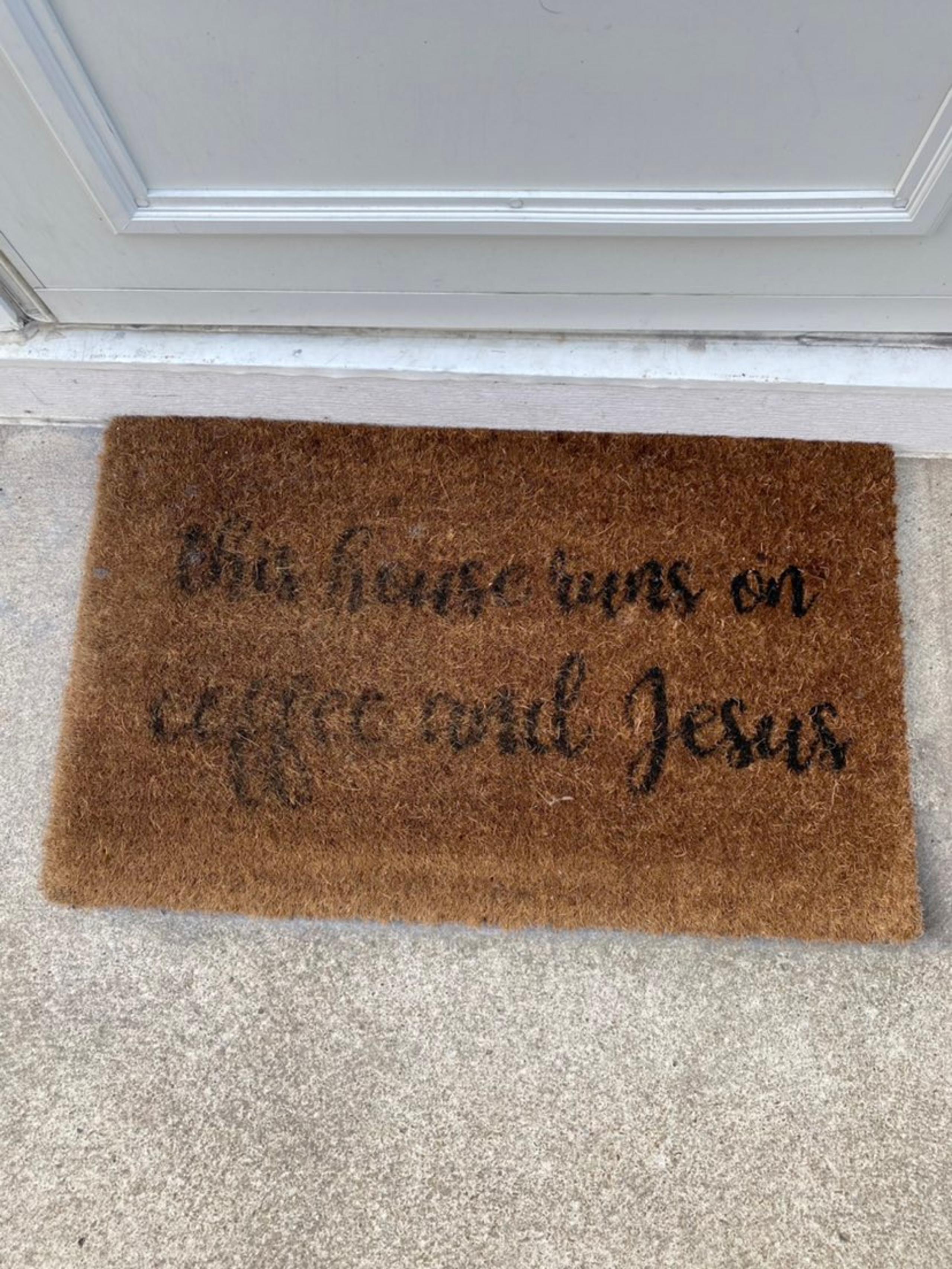 Jesus Doormat