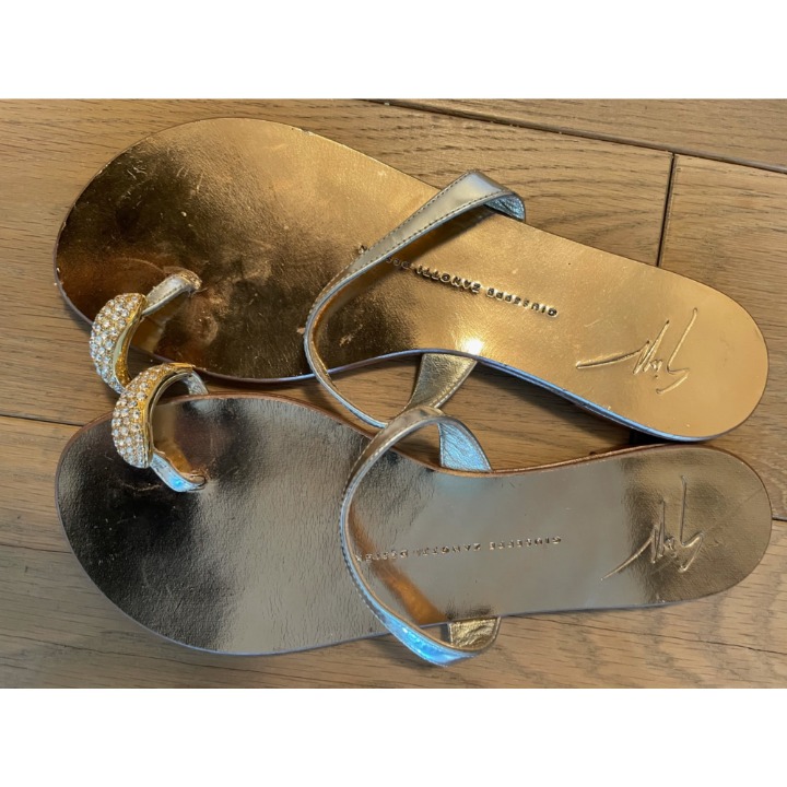 Guiseppe Zanotti Gold Sandal