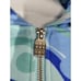 Hill House The Allie Zip-up Hoodie Ocean Kaleidoscope Size Medium