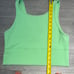 Lululemon Power Pivot cropped Tank Top Lot Of 2 Green And Red Size 10