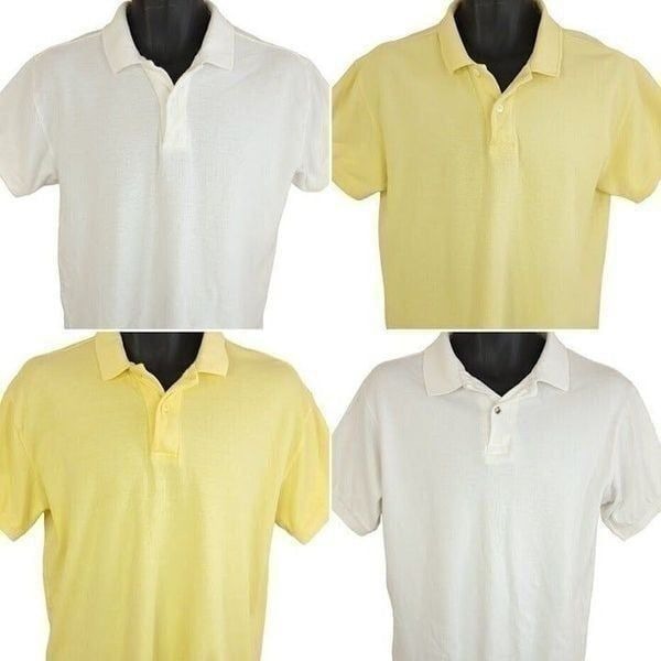Eddie Bauer Polo Shirts Vintage 90s Lot Of Four Mens Size Large