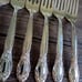 Oneida Silverplate Flatware Set Of 8 Forks BALLAD / COUNTRY LANE USA 6-3/4