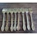 Oneida Silverplate Flatware Set Of 8 Forks BALLAD / COUNTRY LANE USA 6-3/4