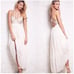 Free People Sacred Geometry Romantic Boho Embroidered White Maxi Dress, Size 0