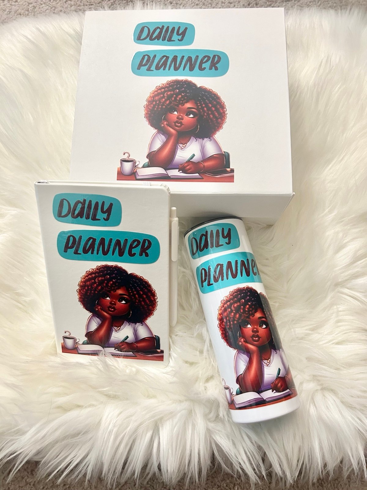 Tumbler and journal/ notebook set