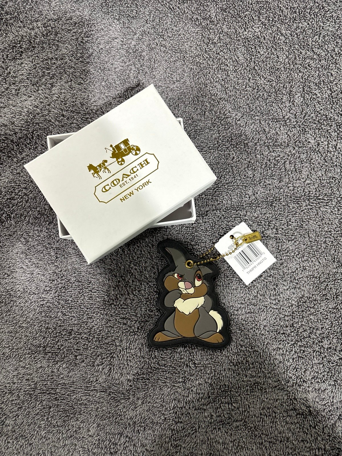 Coach Thumper Bag Charm