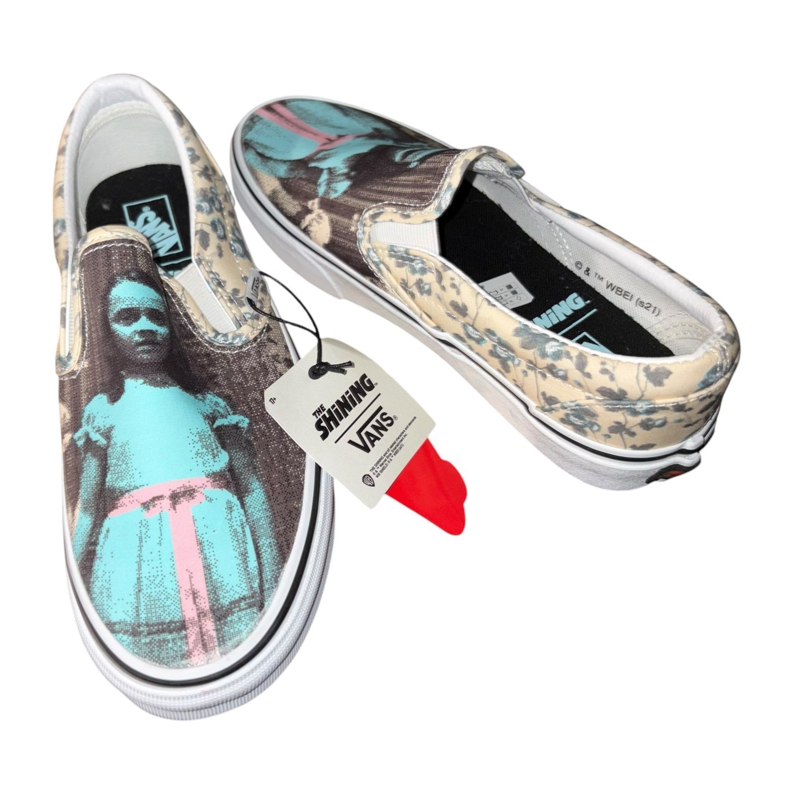 Vans x House Of Terror The Shining Classic Slip-On Shoes Mens 5.5 Womens 7