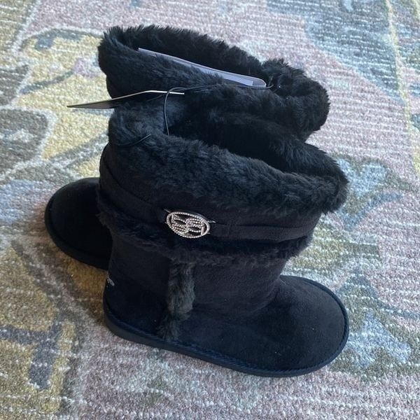Bebe girls Suede Boots NWT
