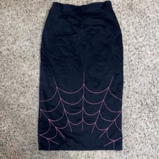 Zombie kitten spider Pencil Skirt sz Xs
