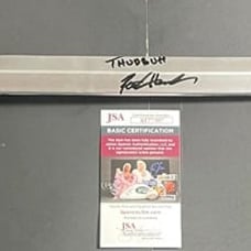 Raushan Hammond Signed Pirate Sword A Hook Lost Boys Thud Butt JSA COA