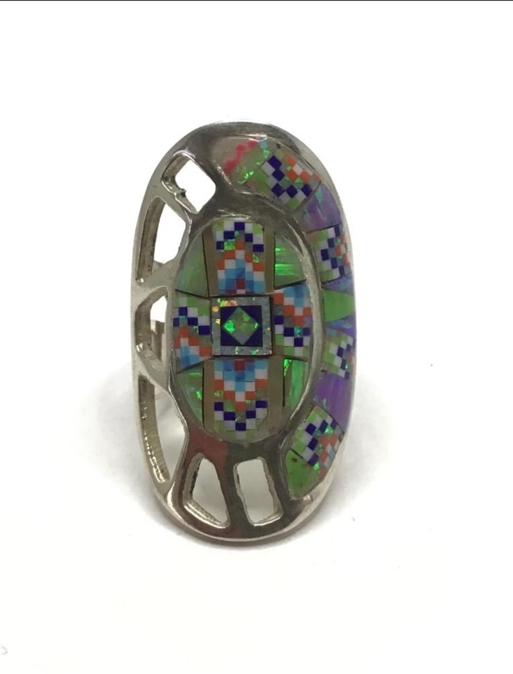 Tom Taylor Sterling Silver Navajo Ring
