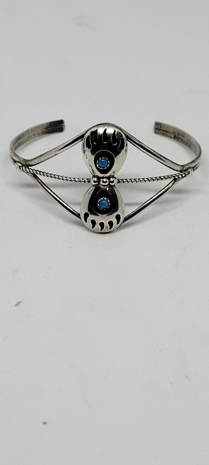Sterling Turquoise Cuff Bracelet