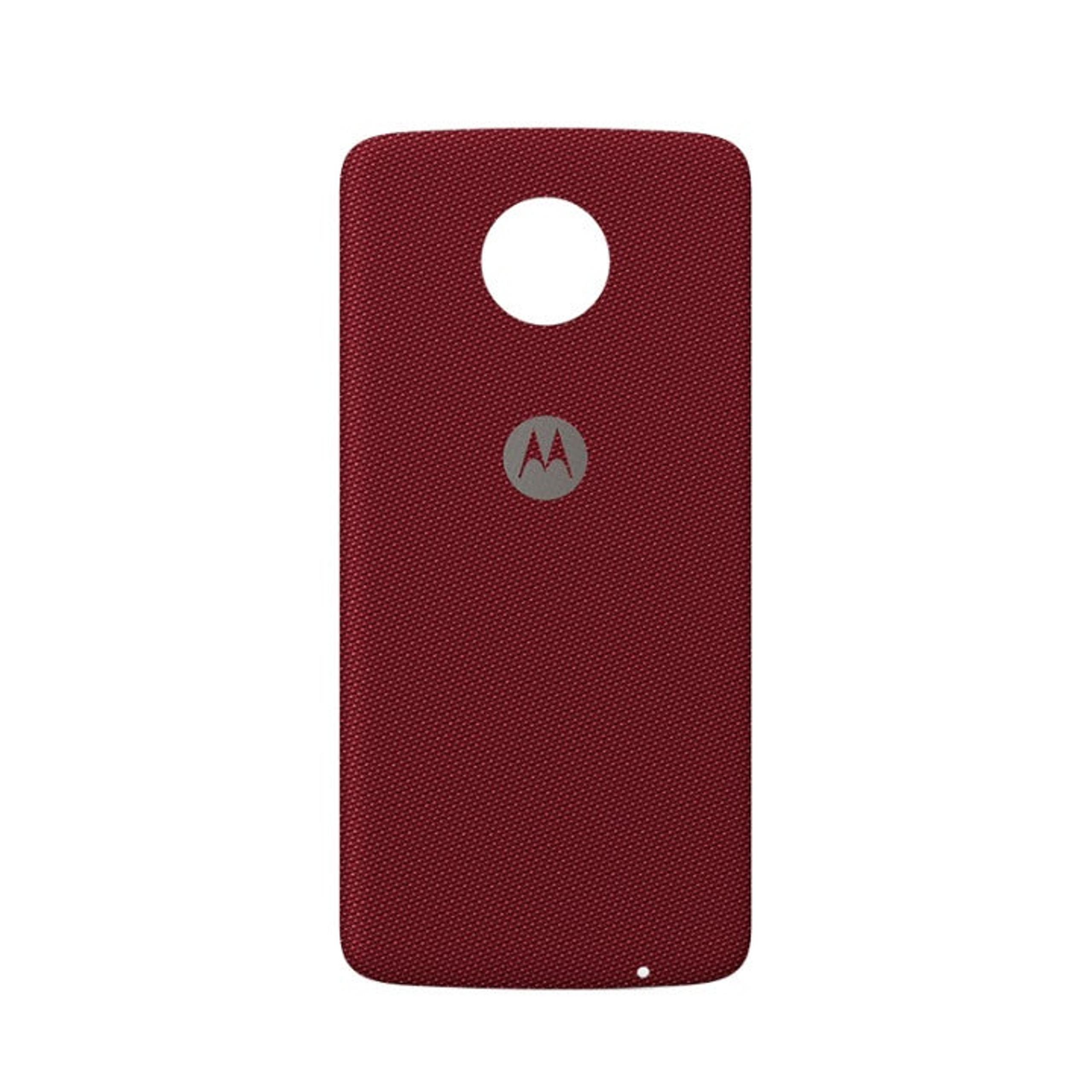Moto Mods moto style shell crimson red NWT