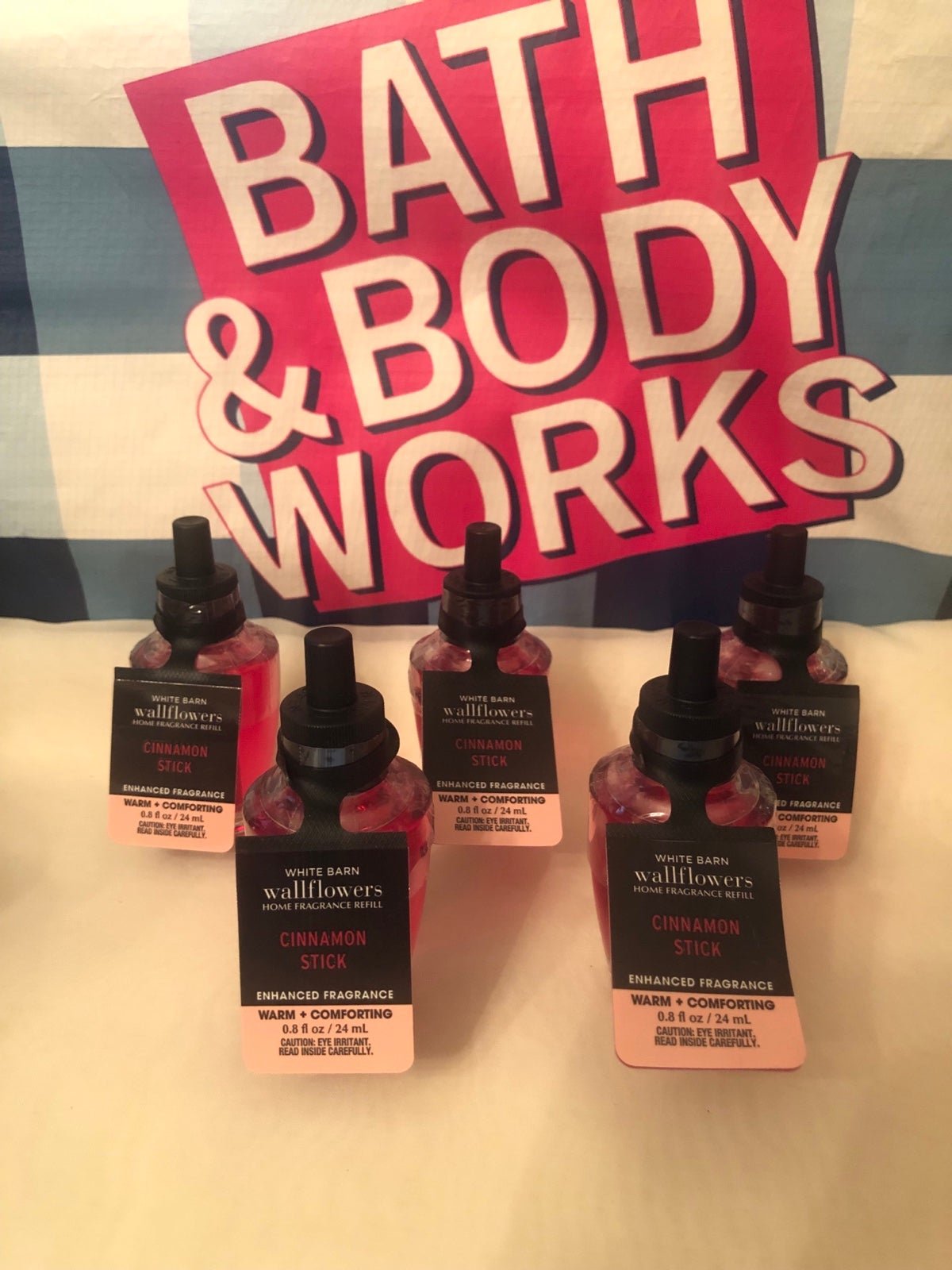 Bath & Body Works X5 Cinnamon Stick Wallflowers Fragrance Refill