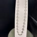 Vintage Sterling Diamond Cut Silver Evil eye design Anklet Bracelet