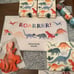 Meri Meri DINOSAUR KINGDOM PARTY BAGS x16 T-REX GARLAND STICKER PLATES NAPKINS