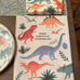 Meri Meri DINOSAUR KINGDOM PARTY BAGS x16 T-REX GARLAND STICKER PLATES NAPKINS