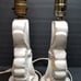 Amazing Pair Of Vintage Mid Century Ceramic Lamps!