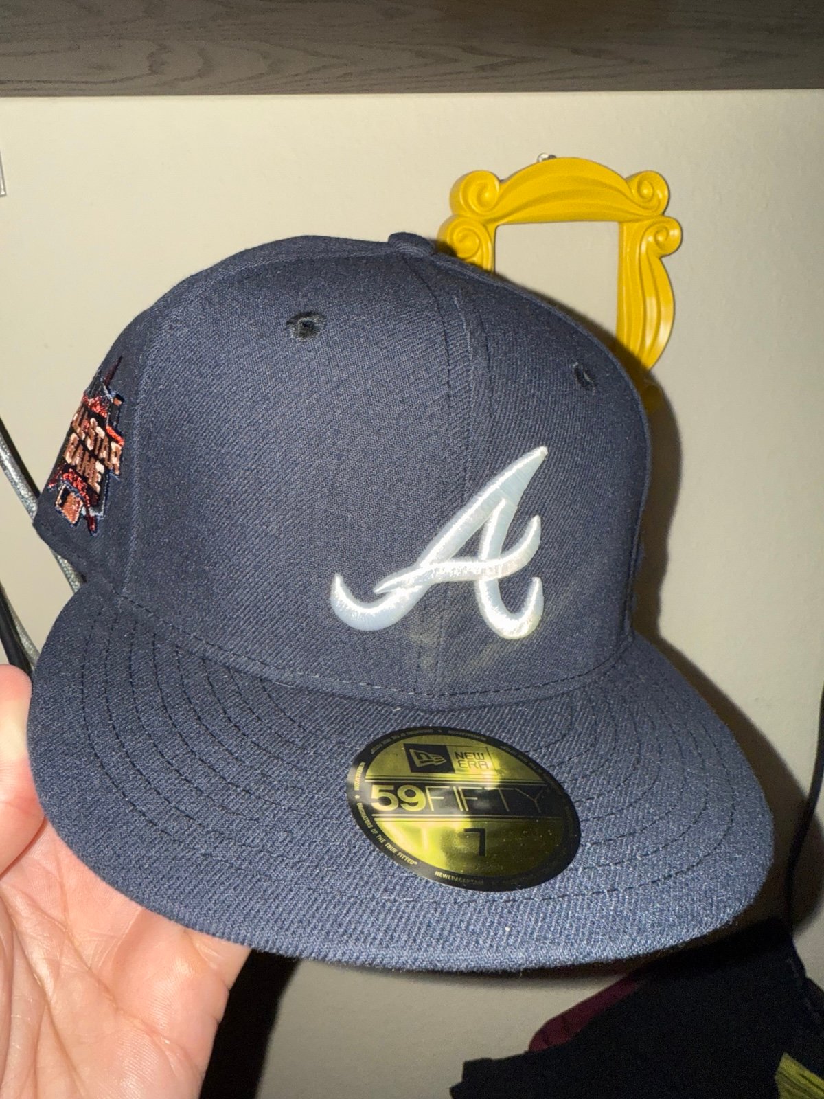 Hatclub Exclusive Atlanta Braves, new era hat, size 7, used