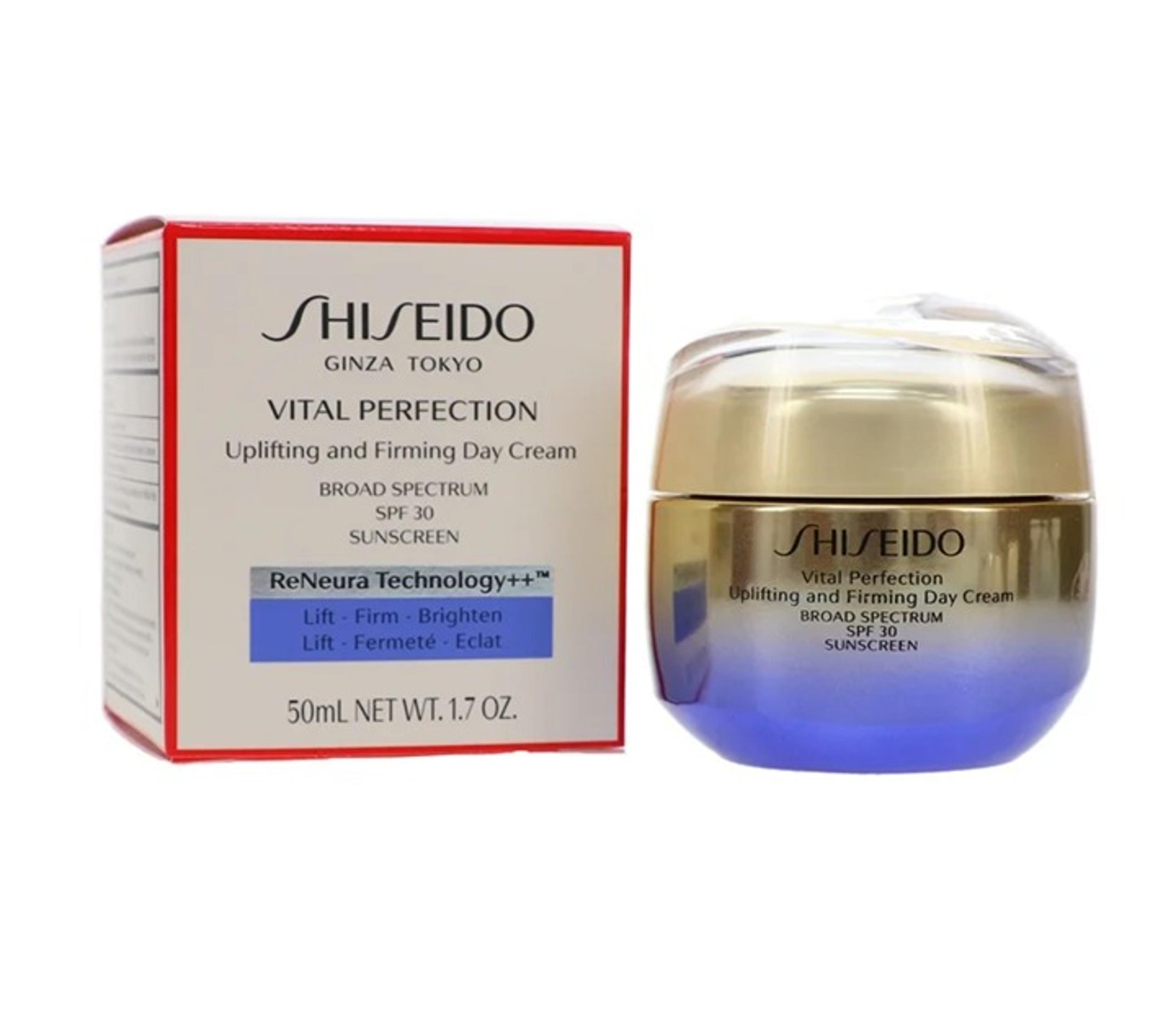 Shiseido Vital Perfection Uplifting and Firming Day Cream SPF 30 1.7 oz