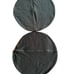 2 Persian Velvet Mirrored Brown/Multi-Color Decorative Pillow Covering Brand new