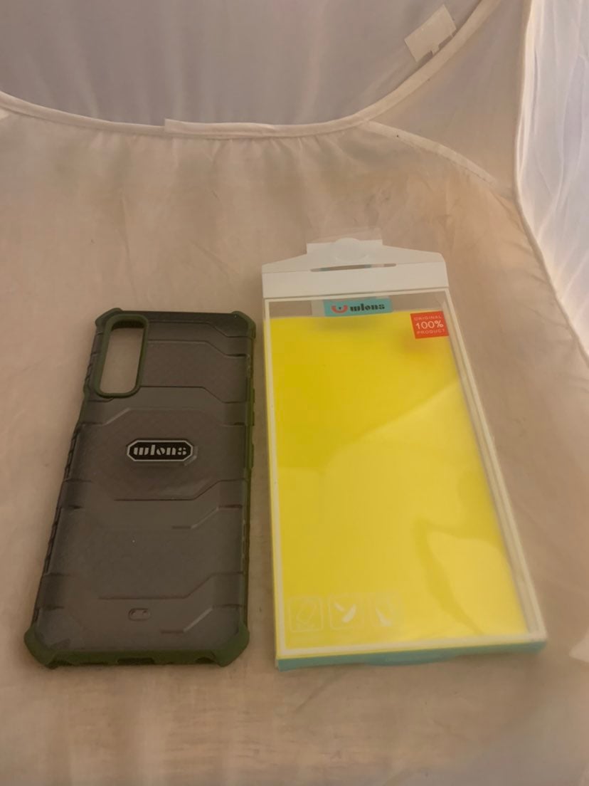 Green & Clear Impact Case for Use with Stylo 7 (NEW)