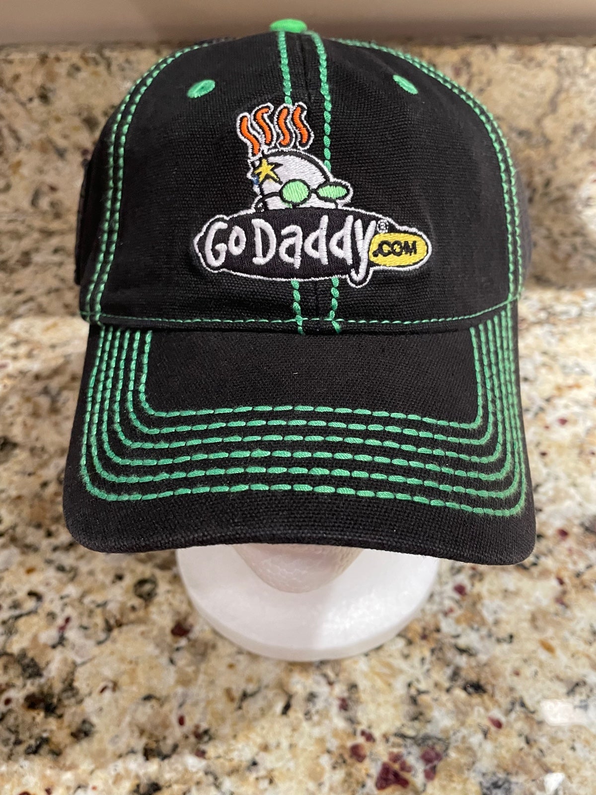 Vintage Danica Patrick Go Daddy NASCAR racing headwear. NWT