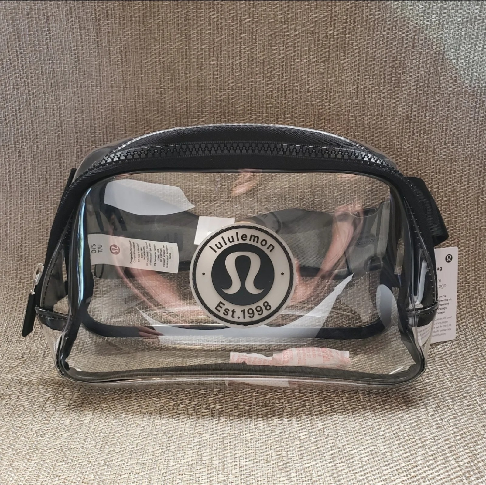 Lululemon CLEAR belt bag NWT