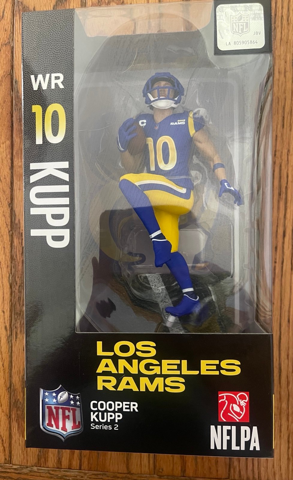 Cooper Kupp Los Angeles Rams 6” figure Imports dragon NFL