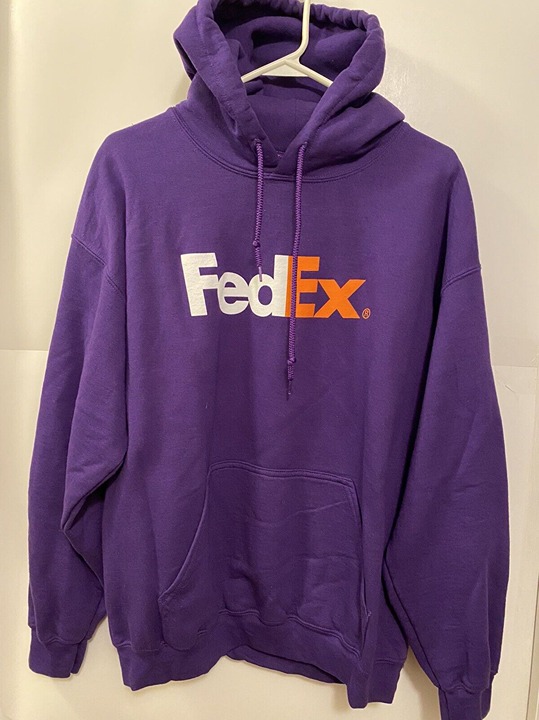 Nascar Hooded Sweatshirt by Fedex