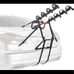 Allen Sports Premier 4-Bicycle Trunk Mounted Bike Rack Carrier, S-104