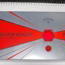 Callaway Superhot Bold Red 15 golfballs complete in box