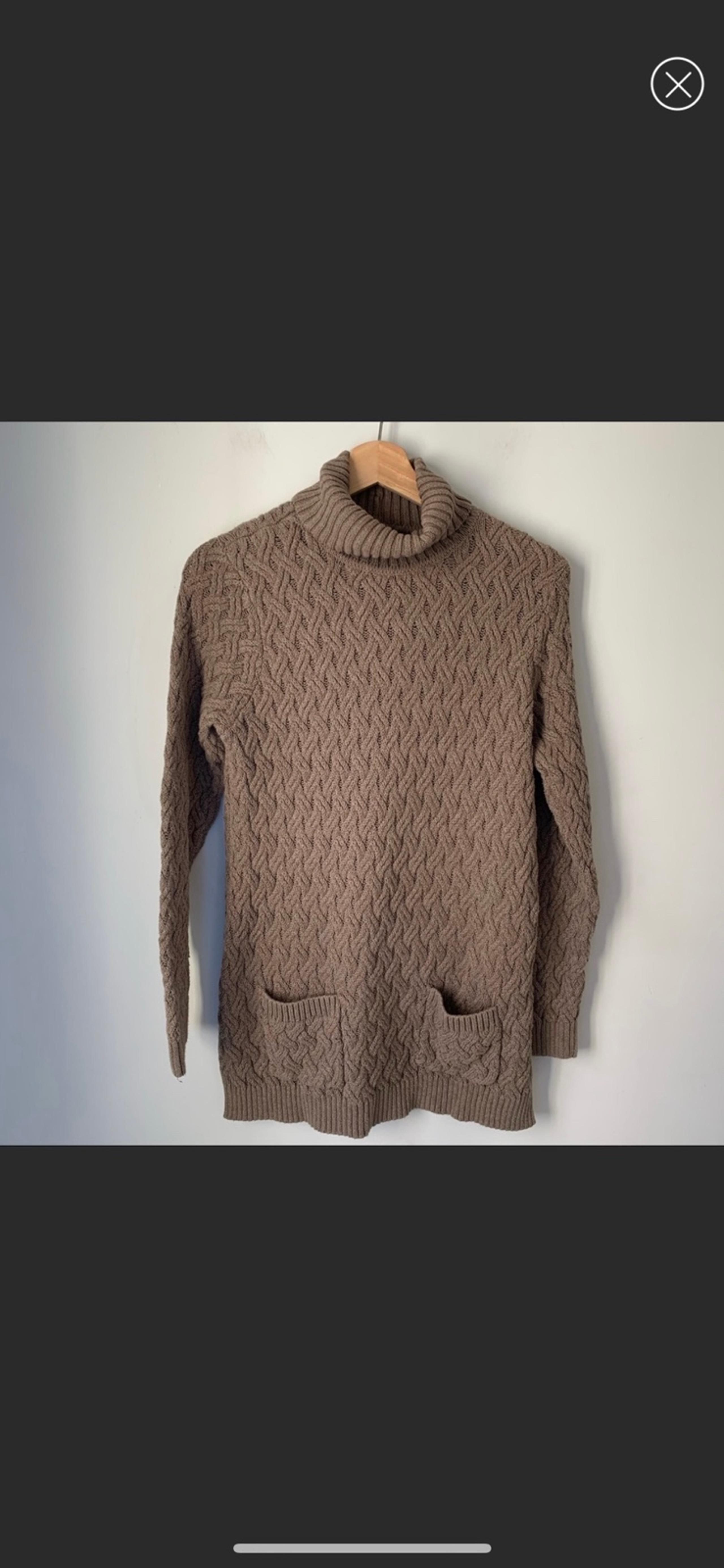 Jeanne Pierre Pullover Sweater Pockets Womens Size Large
