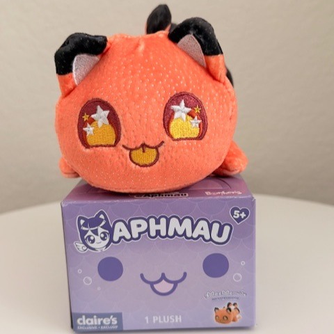 Aphmau MeeMeows 6 Mystery Plush Claire's Exclusive - Clownfish Cat Rare