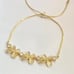 18K Gold Plated Adjustable Crystal Butterfly Charm Bracelet