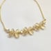 18K Gold Plated Adjustable Crystal Butterfly Charm Bracelet