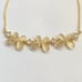 18K Gold Plated Adjustable Crystal Butterfly Charm Bracelet