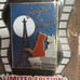 Aristocrats postcard pin