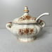 Vintage 1960s Oval Soup Tureen with Lid and Spoon