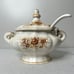 Vintage 1960s Oval Soup Tureen with Lid and Spoon