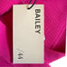 Bailey 44 Ribbed Knit Semi Cropped Halter Top Hot Pink Size M NWT Fitted