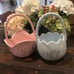 Rae Dunn Pink and Blue Easter Basket
