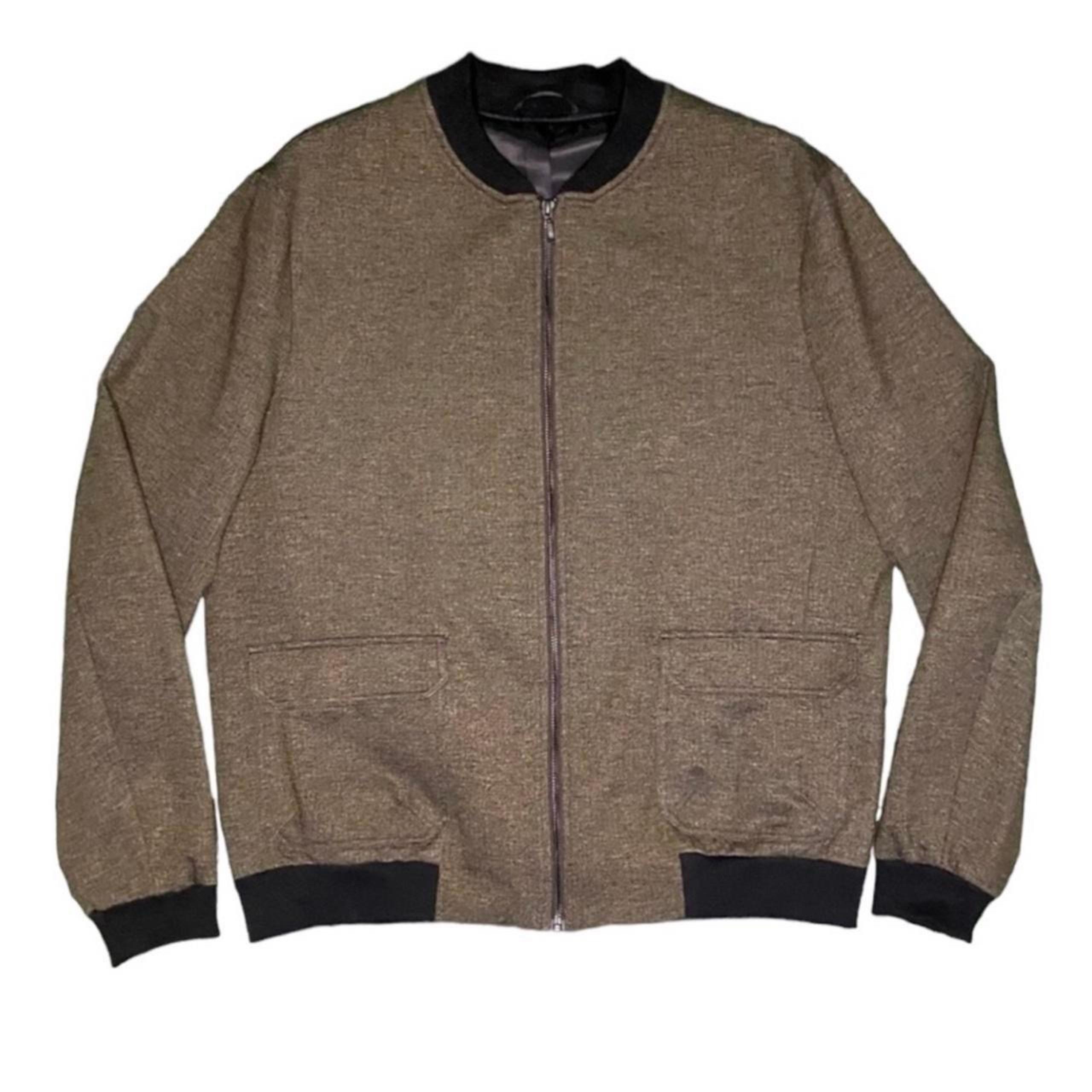 Topman Textured Zip Bomber Jacket Coat 46